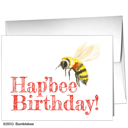 Bumblebee, Greeting Card (8285G), A2, printedcanvas.com