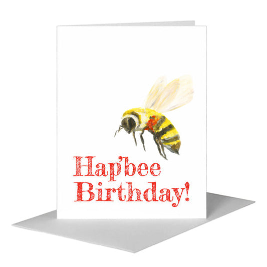 Bumblebee, Greeting Card (#8285GA) A2 Card Front, www.printedcanvas.com