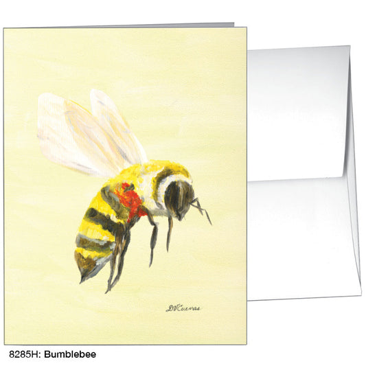 Bumblebee, Greeting Card (8285H), A2 Card Front, www.printedcanvas.com