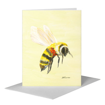 Bumblebee, Greeting Card (#8285H), A2 Card Front, www.printedcanvas.com