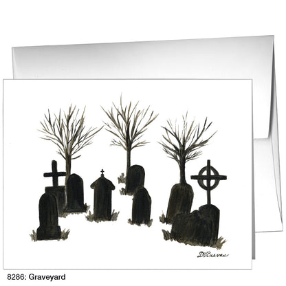 Graveyard, Greeting Card (8286), A2, printedcanvas.com