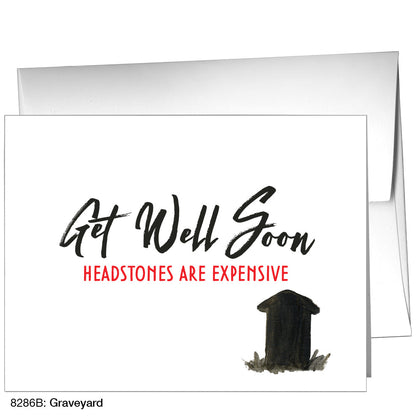 Graveyard, Greeting Card (8286B), A2, printedcanvas.com