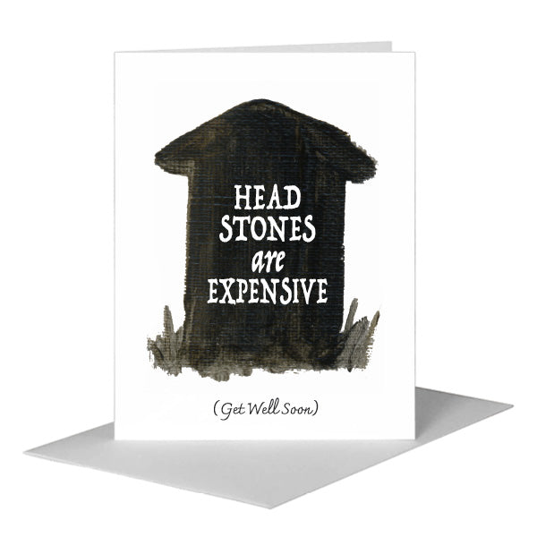 Graveyard, Greeting Card (#8286BA), A2 Card Front, www.printedcanvas.com