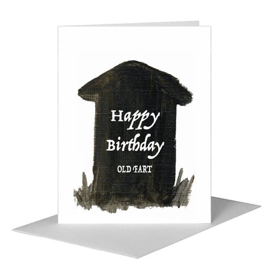 Graveyard, Greeting Card (#8286E) A2 Card Front, www.printedcanvas.com