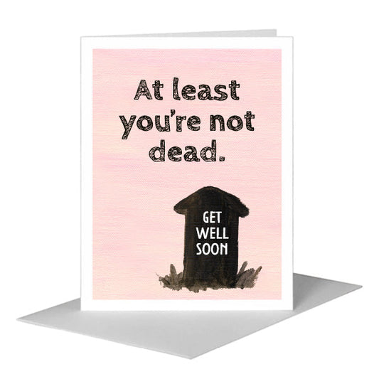 Graveyard, Greeting Card (#8286U) A2 Card Front, www.printedcanvas.com