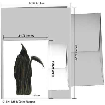 Grim Reaper, Greeting Card (8288), Enclosure, printedcanvas.com