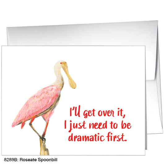 Roseate Spoonbill, Greeting Card (8289B), A2, printedcanvas.com