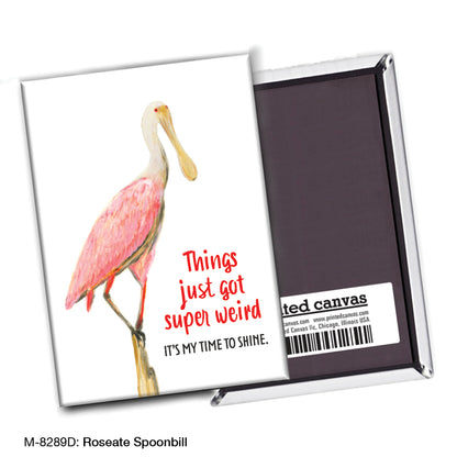 Roseate Spoonbill, Magnet (M-8289D)