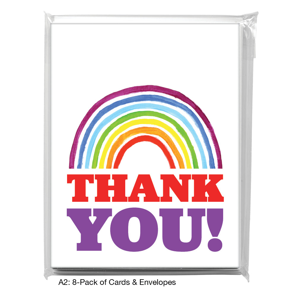 Thank You Too, Greeting Card (8290), A2 8-Pack, printedcanvas.com