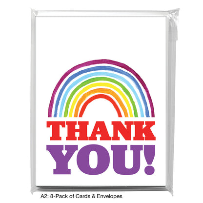 Thank You Too, Greeting Card (8290), A2 8-Pack, printedcanvas.com