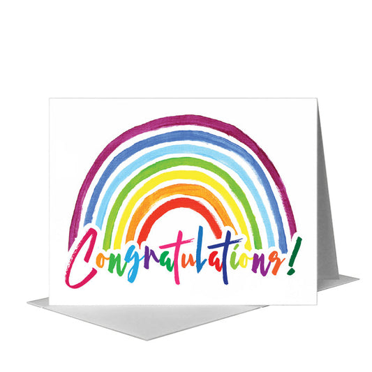 Congratulations Too, Greeting Card (#8291E) A2 Card Front, www.printedcanvas.com