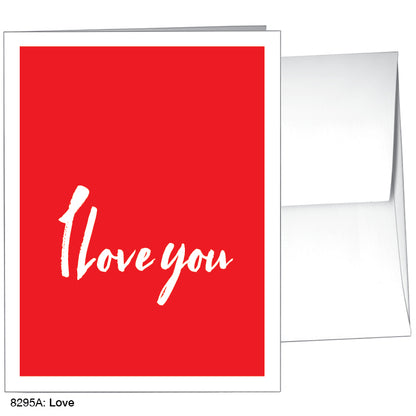 Love, Greeting Card (#8295A)
