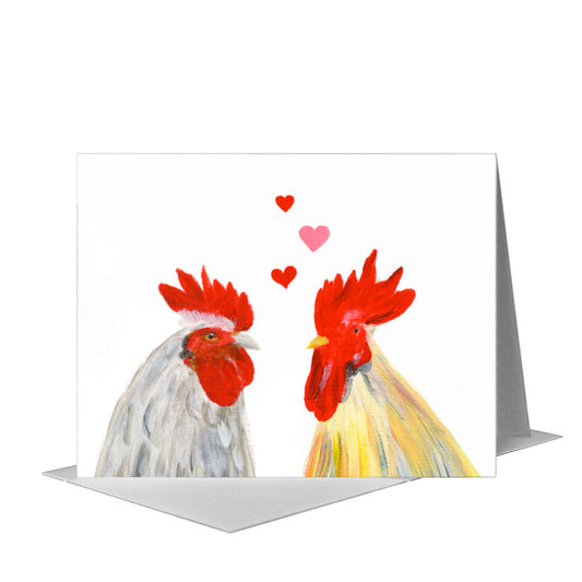 Love, Greeting Card (#8295C) A2 Card Front, www.printedcanvas.com