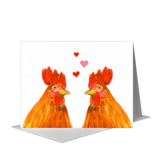 Love, Greeting Card (#8295F) A2 Card Front, www.printedcanvas.com