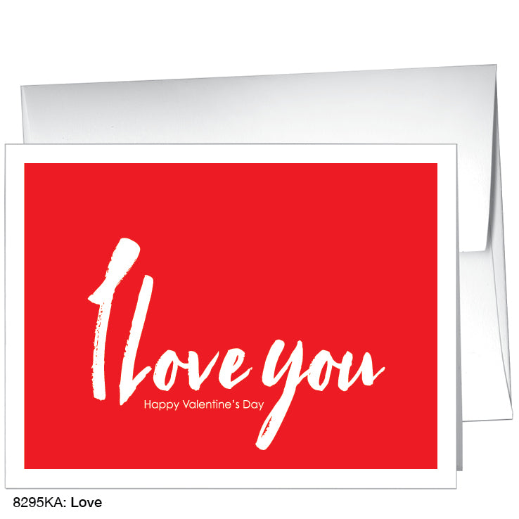 Love, Greeting Card (#8295KA)