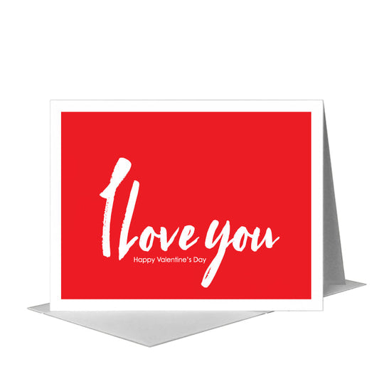 Love, Greeting Card (#8295KA) A2 Card Front, www.printedcanvas.com