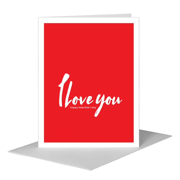 Love, Greeting Card (#8295K) A2 Card Front, www.printedcanvas.com