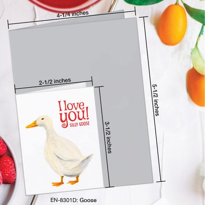 Goose, Greeting Card (#8301D)