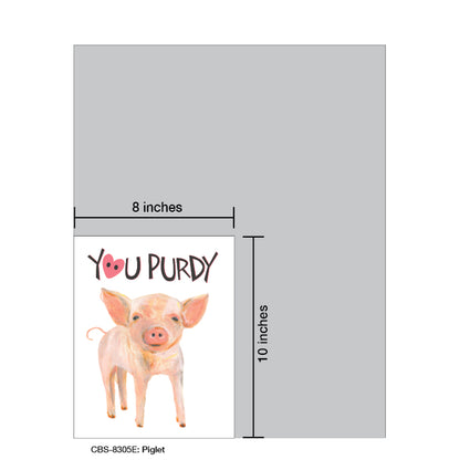 Piglet, Card Board (8305E)