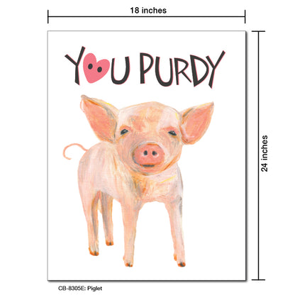 Piglet, Card Board (8305E)
