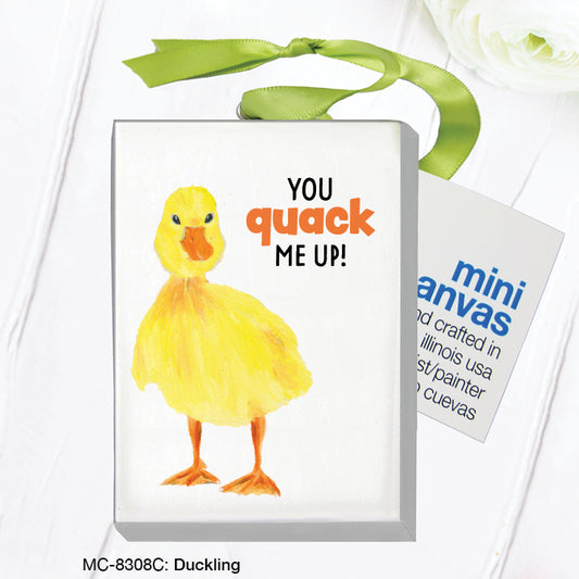 Duckling, Mini Canvas (MC-8308C)