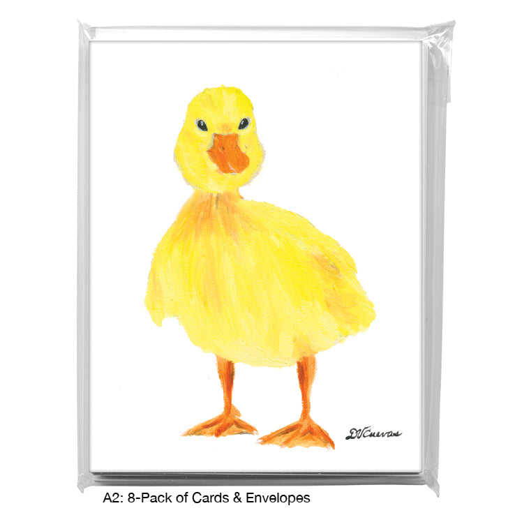 Duckling, Greeting Card (#8308D)