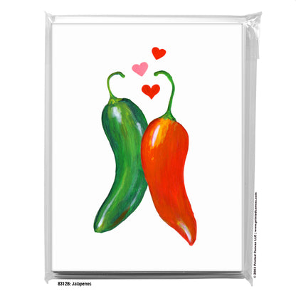 Jalapenos, Greeting Card (#8312B)