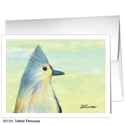Tufted Titmouse, Greeting Card (8313A), A2, printedcanvas.com