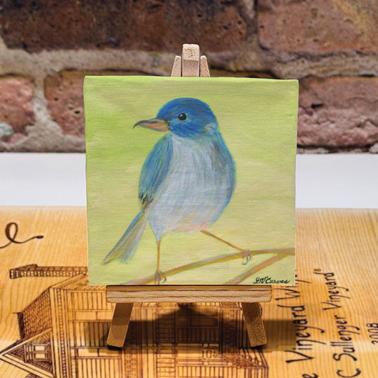 Slaty Flowerpiercer, Mini Artwork (MA-8315B)
