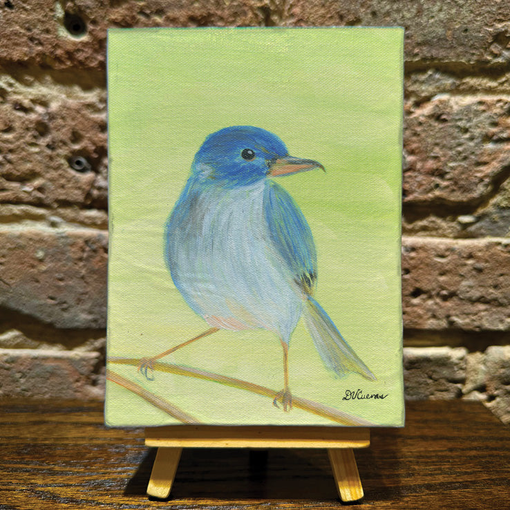 Slaty Flowerpiercer, Mini Artwork (MA-8315C)