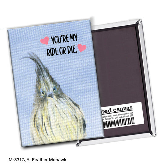 Feather Mohawk, Magnet (M-8317JA)