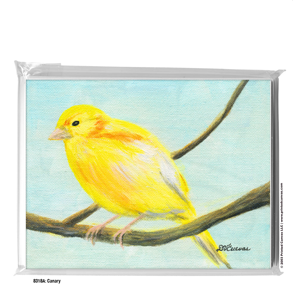 Canary, Greeting Card (#8318A)
