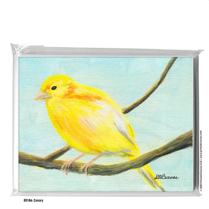 Canary, Greeting Card (#8318A)