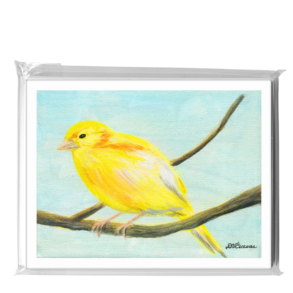 Canary, Greeting Card (8318A), A2 8-Pack, printedcanvas.com