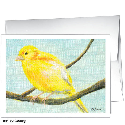 Canary, Greeting Card (8318A)