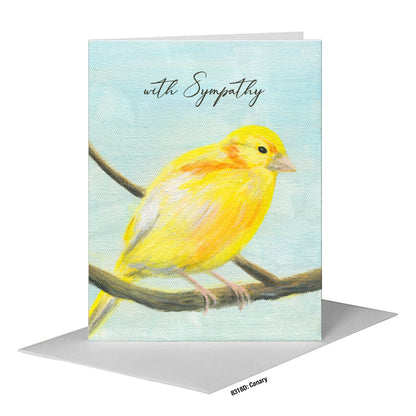 Canary, Greeting Card (#8318D)