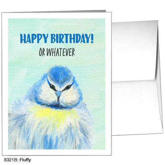 Fluffy, Greeting Card (8321B), A2, printedcanvas.com