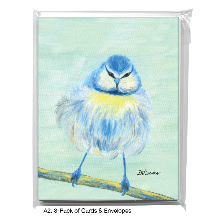 Fluffy, Greeting Card (8321D), A2 Card 8-Pack, www.printedcanvas.com