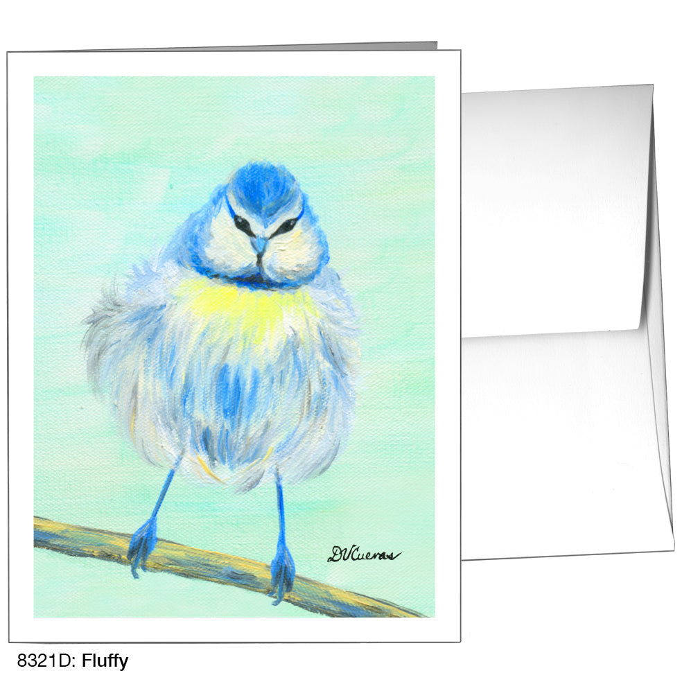 Fluffy, Greeting Card (8321D), A2, printedcanvas.com