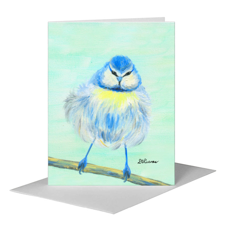 Fluffy, Greeting Card (#8321D), A2 Card Front, www.printedcanvas.com