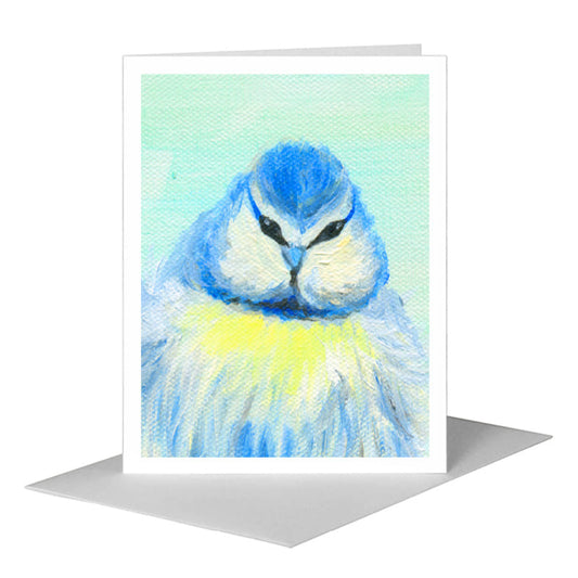 Fluffy, Greeting Card (#8321E) A2 Card Front, www.printedcanvas.com