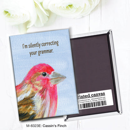 Cassin's Finch, Magnet (M-8323E)