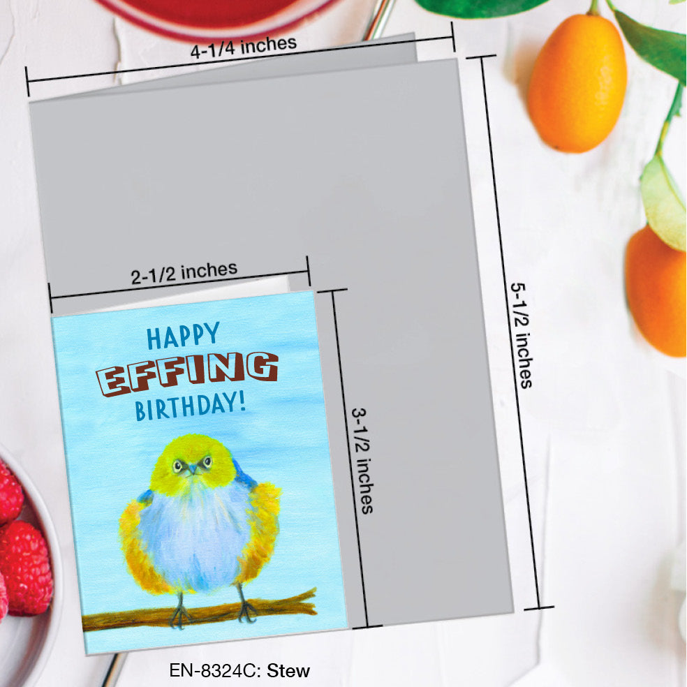 Stew, Greeting Card (8324C), Enclosure, www.printedcanvas.com