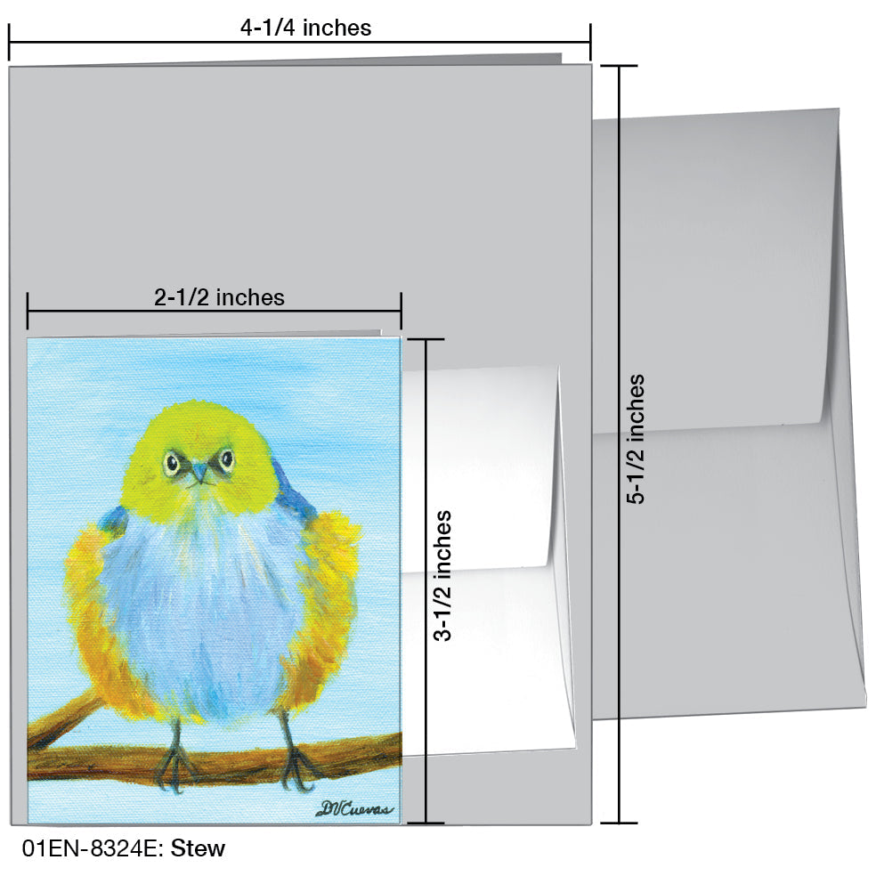 Stew, Greeting Card (8324E), Enclosure, printedcanvas.com