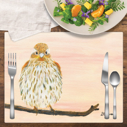 Sweet Finch, Vinyl Placemat (PMT-8325A)