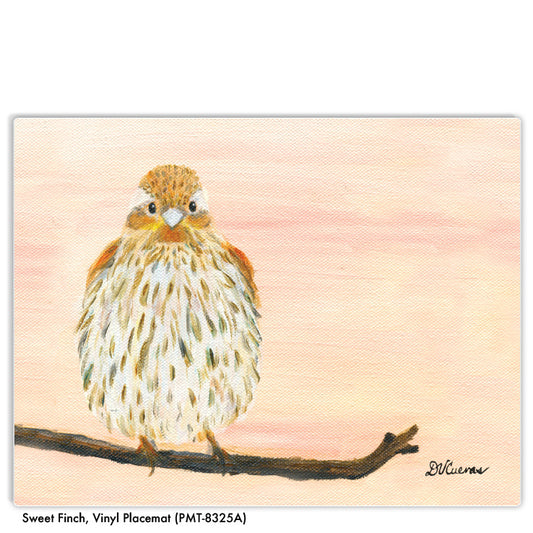 Sweet Finch, Vinyl Placemat (PMT-8325A)