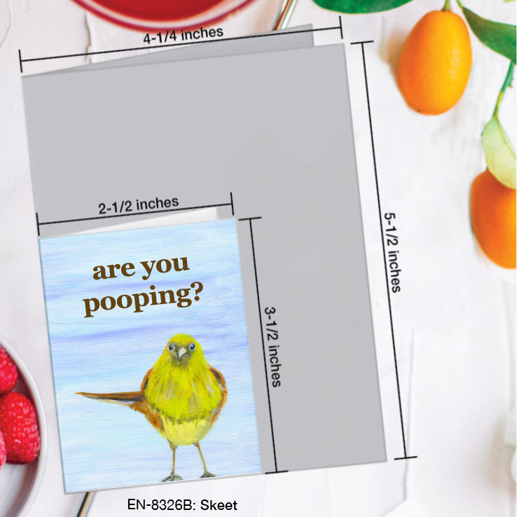 Skeet, Greeting Card (#8326B)