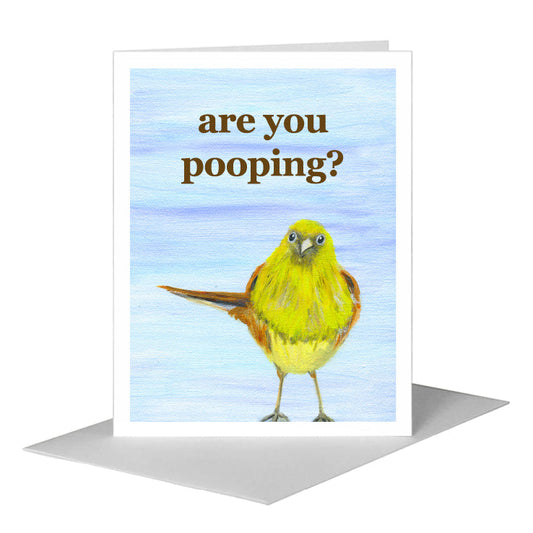 Skeet, Greeting Card (#8326B) A2 Card Front, www.printedcanvas.com