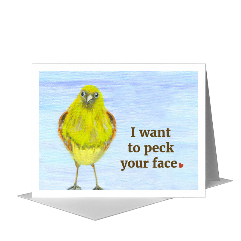 Skeet, Greeting Card (#8326D) A2 Card Front, www.printedcanvas.com