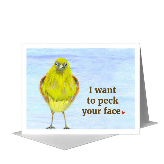 Skeet, Greeting Card (#8326D) A2 Card Front, www.printedcanvas.com